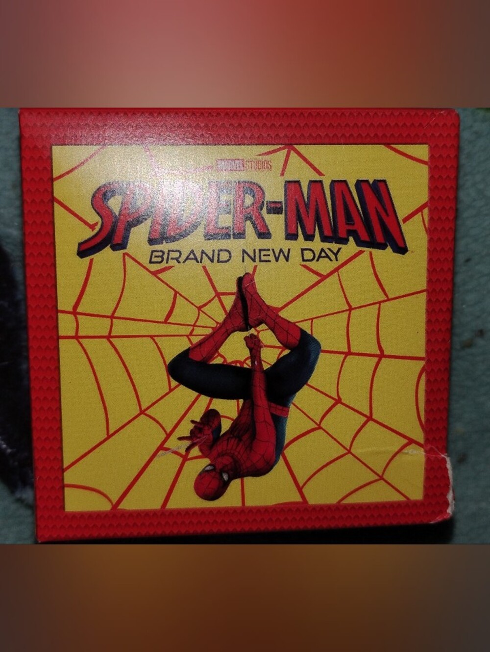 Spiderman Kids Carry Case with Red, Yellow & Blue Graphic
